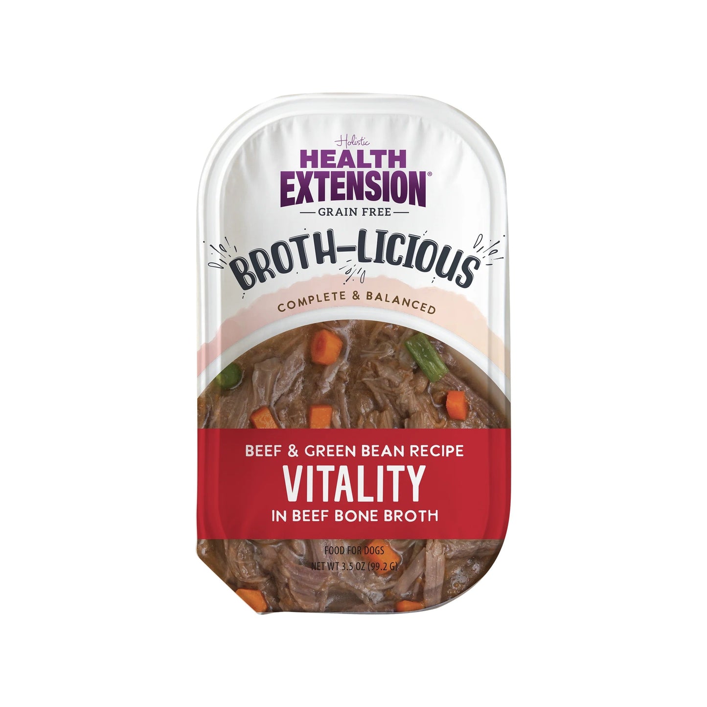 Health Extension Broth Licious Vitality Beef Green Beans 3 - main product image