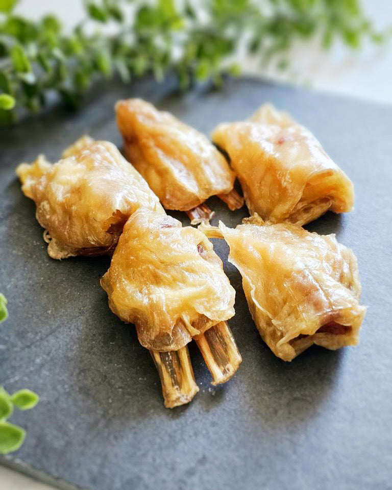 Dog Treats Beef Tendon Single Ingredient Chews Natural Rewar - close up view