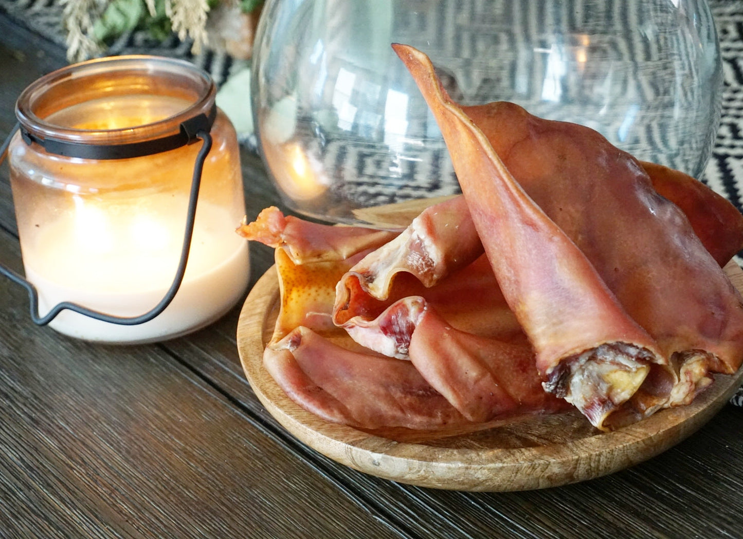 Dog Treats Pig Ears Single Ingredient Chews Natural Reward - gallery image 6