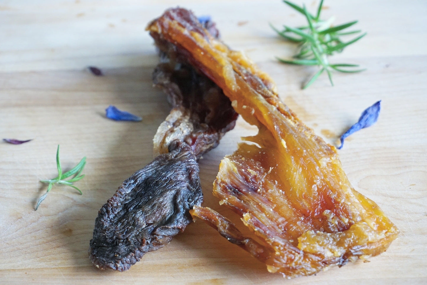 Beef Backstrap Grass Fed Finishedfat Trimmed Dog Treats - lifestyle view