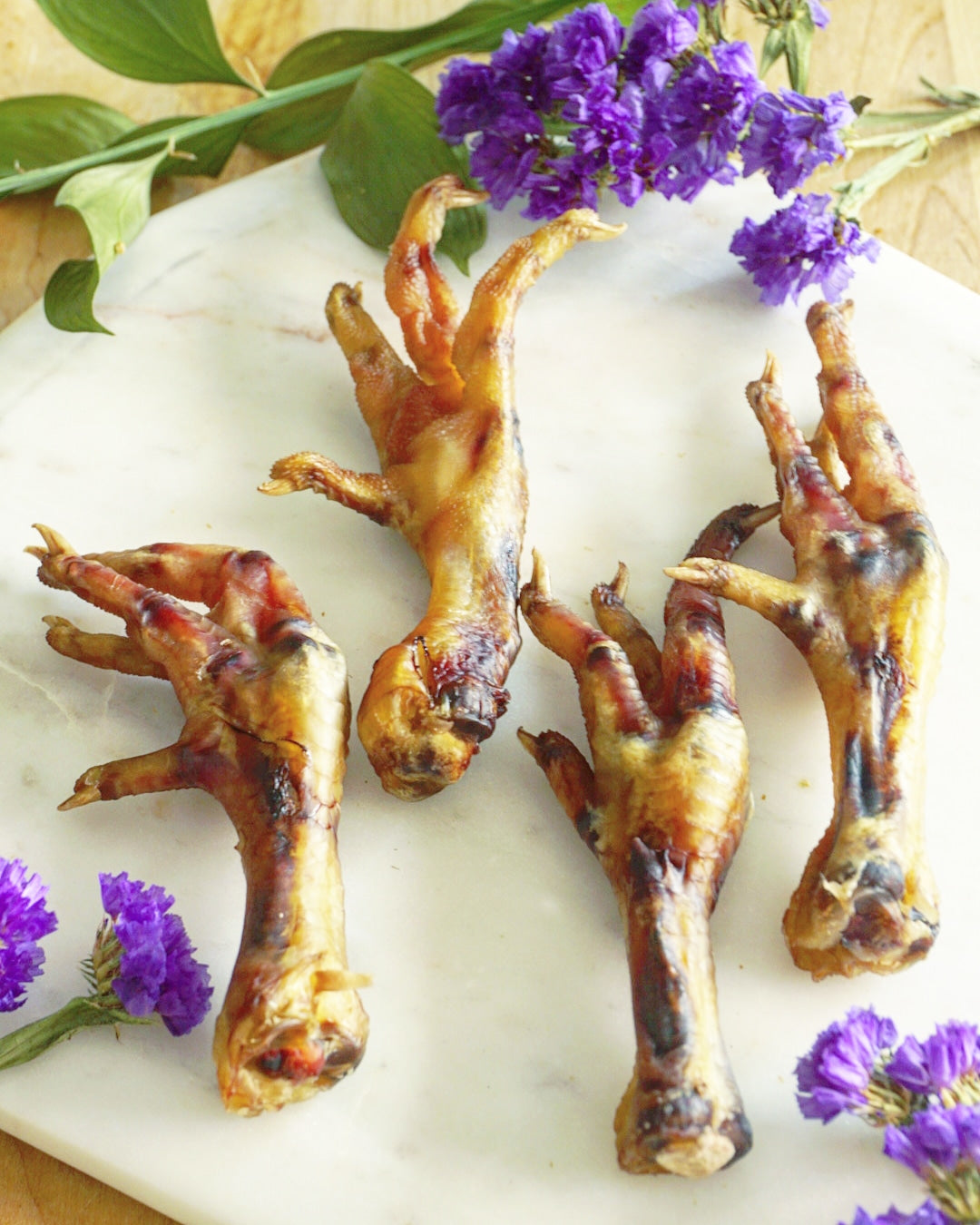 Dog Treats Chicken Feet Single Ingredient Chews Natural Rewa - gallery image 6