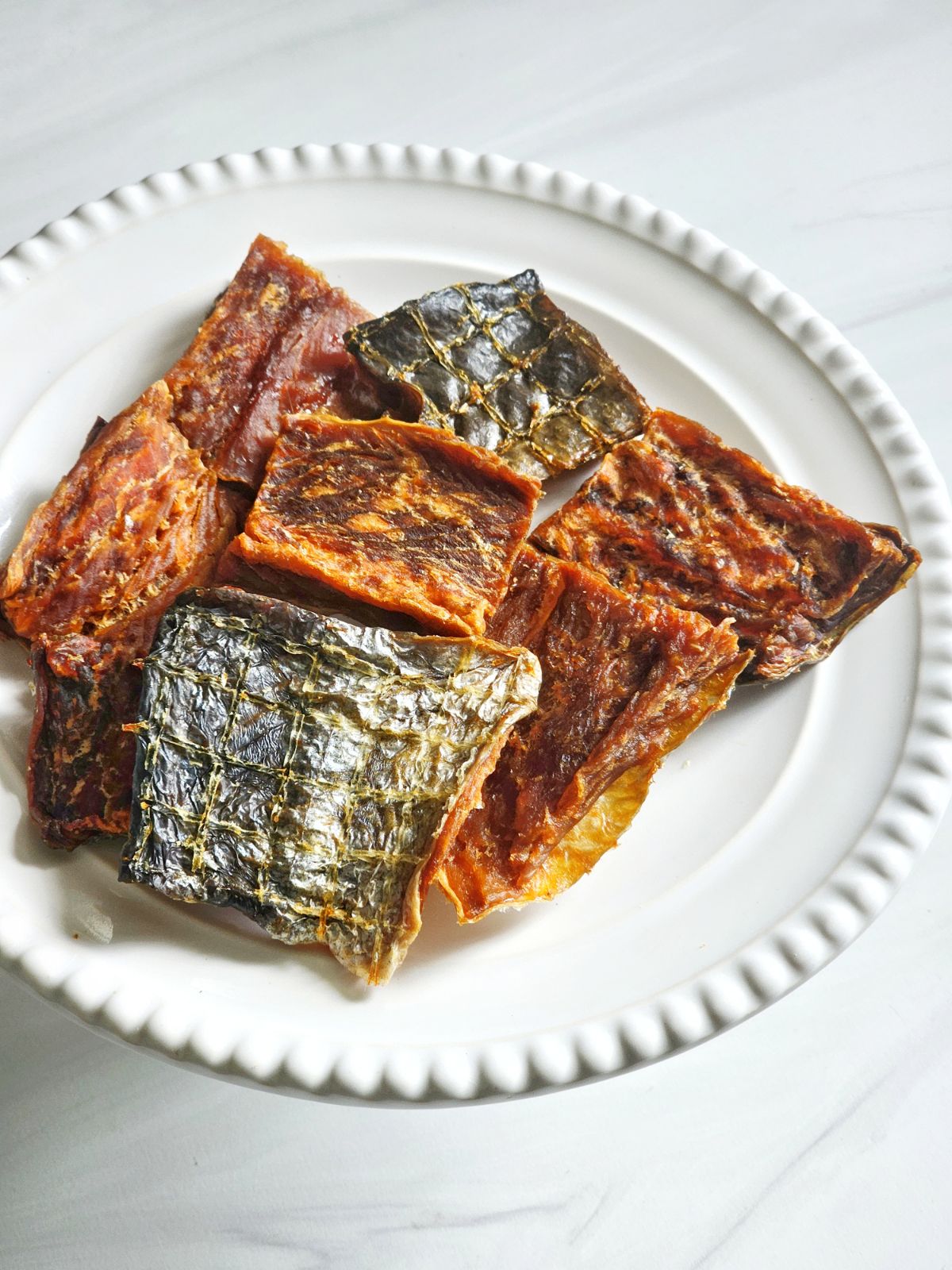 Dog Treats Salmon Fillet Single Ingredient Chews Natural Rew - detail view