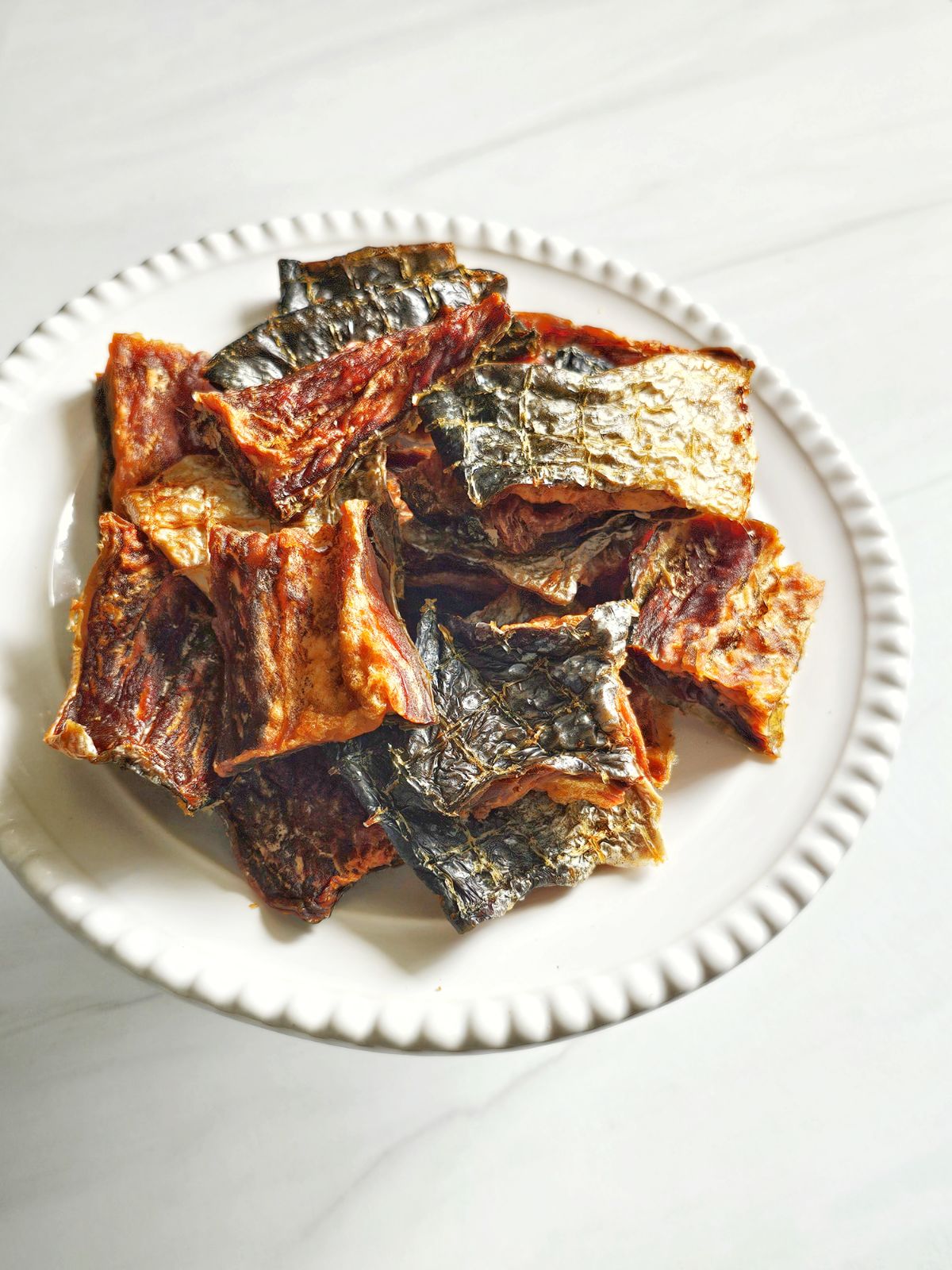 Dog Treats Salmon Fillet Single Ingredient Chews Natural Rew - lifestyle view