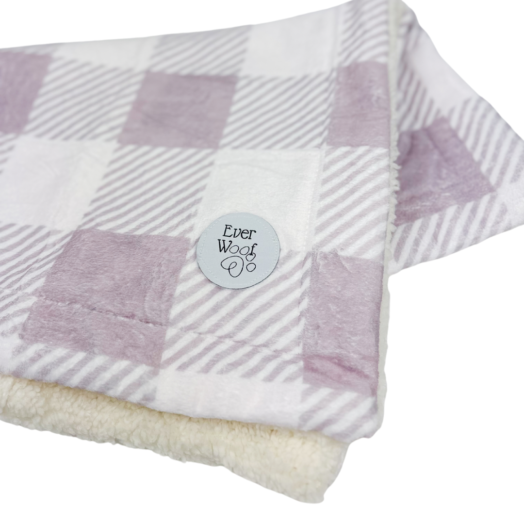 Dog Bed Bed Sugar Plum Blanket for for Daily Use for Comfort - lifestyle product image for dog bed