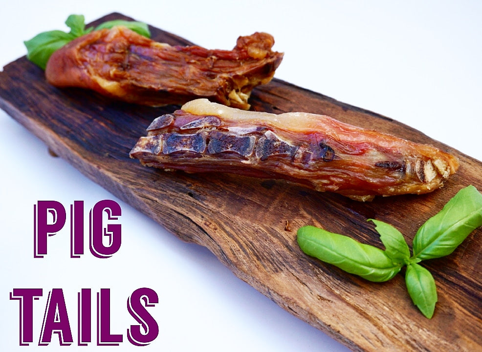 Dog Treats Pork Tails Single Ingredient Chews Natural Reward - gallery image 5