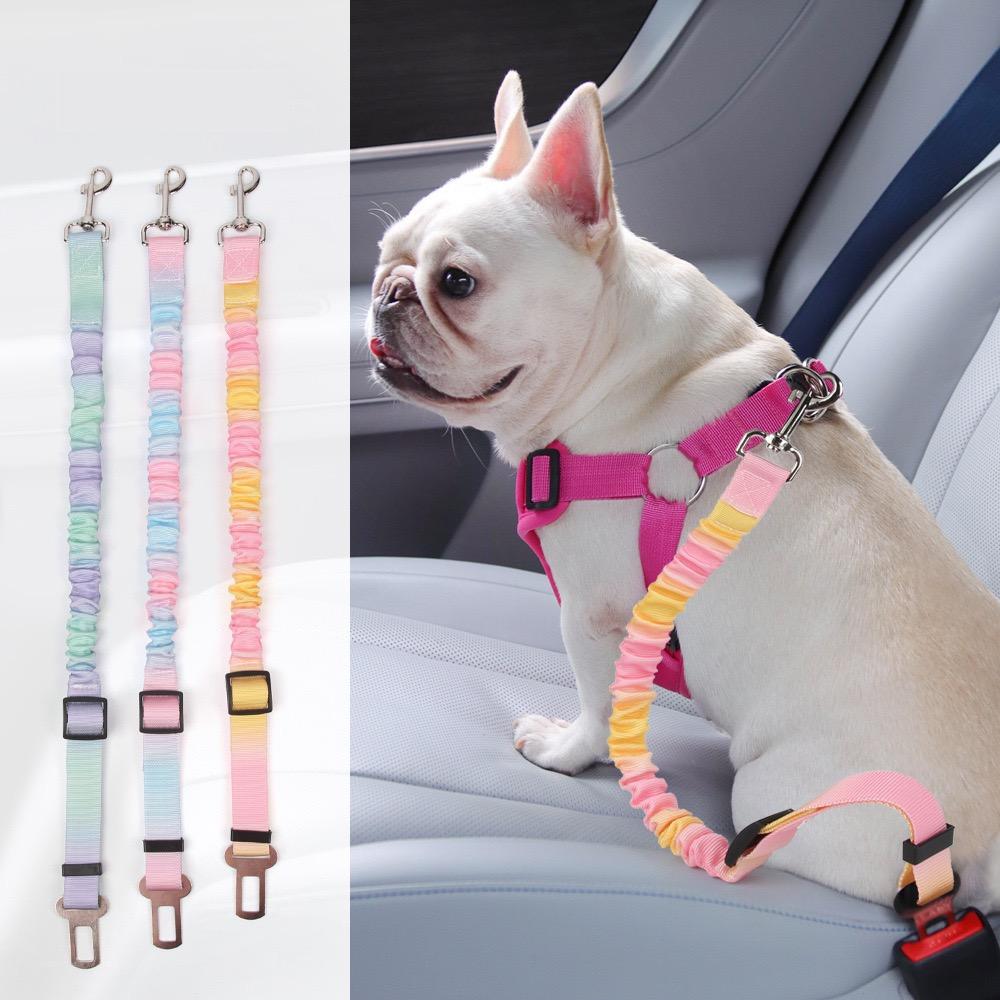 Adjustable Pet Car Seat Belt - close up view