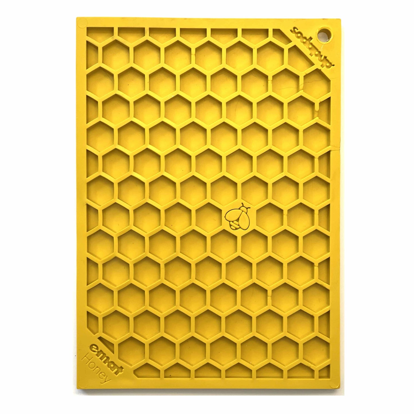 Honeycomb Emat Enrichment Lick Mat For Dogs And Cats Emat - lifestyle view