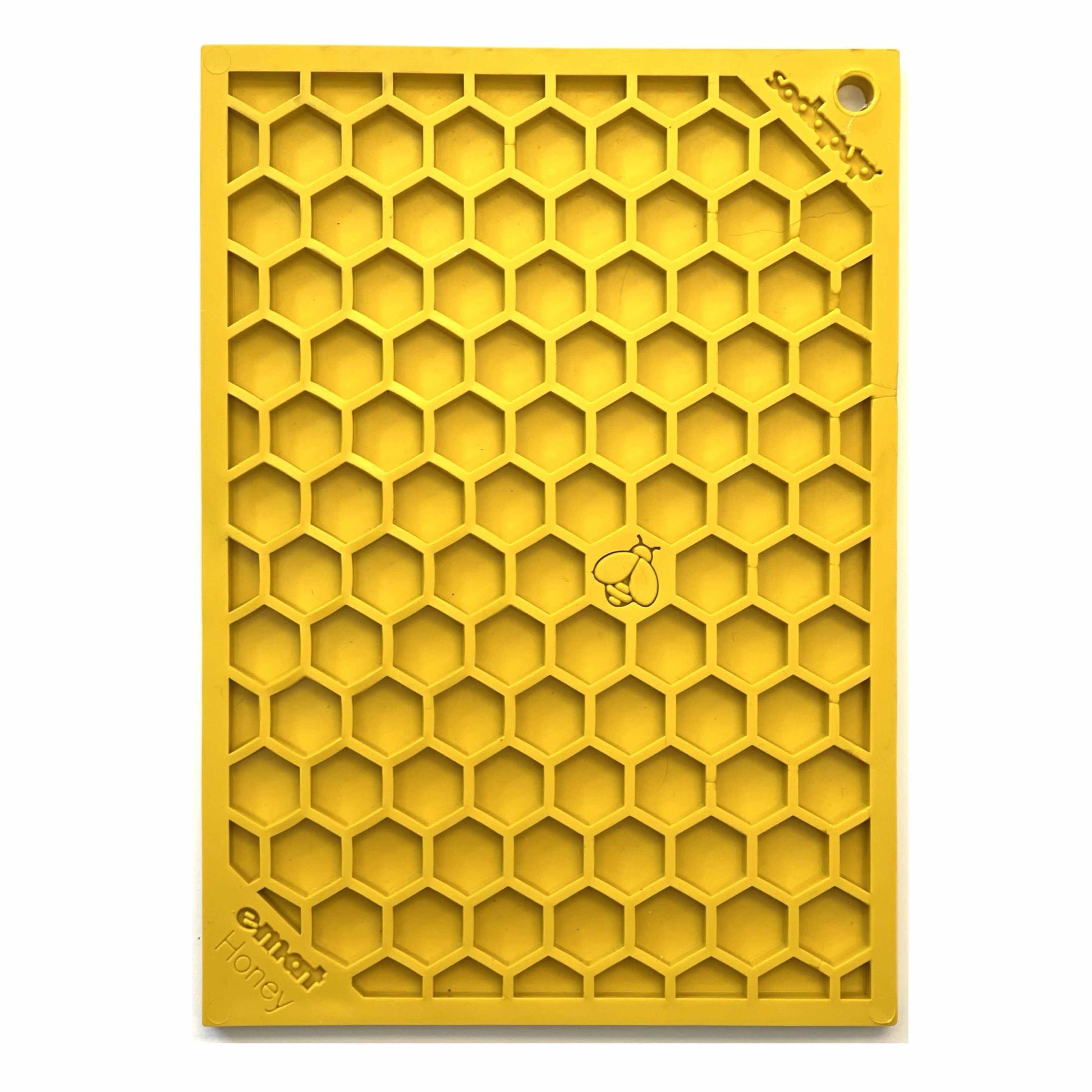 Honeycomb Emat Enrichment Lick Mat For Dogs And Cats Emat - lifestyle view