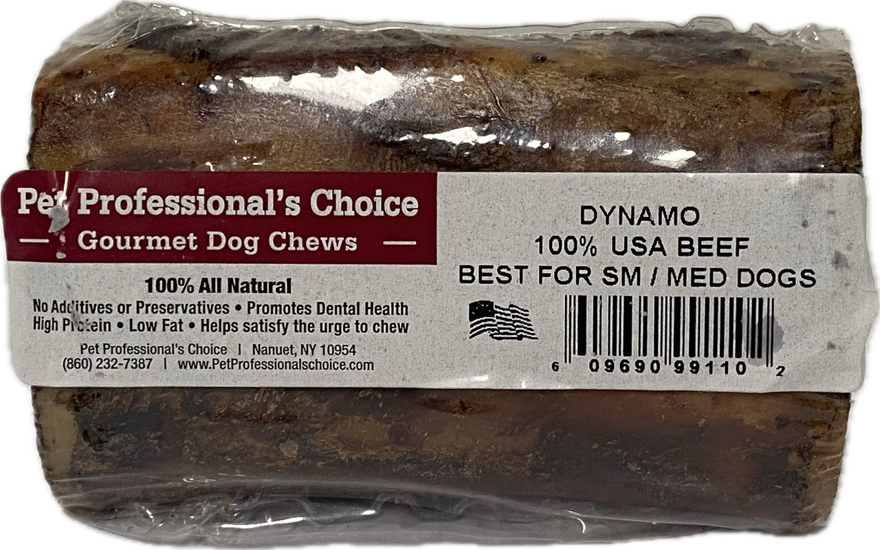 Pet Professionals Choice USA Dynamo Beef Bone 4 Dog Treats - main product image