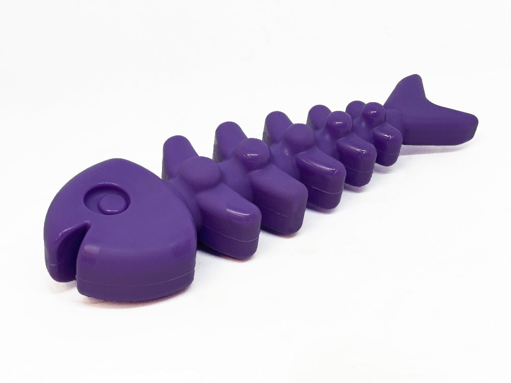 Fish Bone Nylon Dog Toy For Aggressive Chewers USA Made Dog - gallery image 10