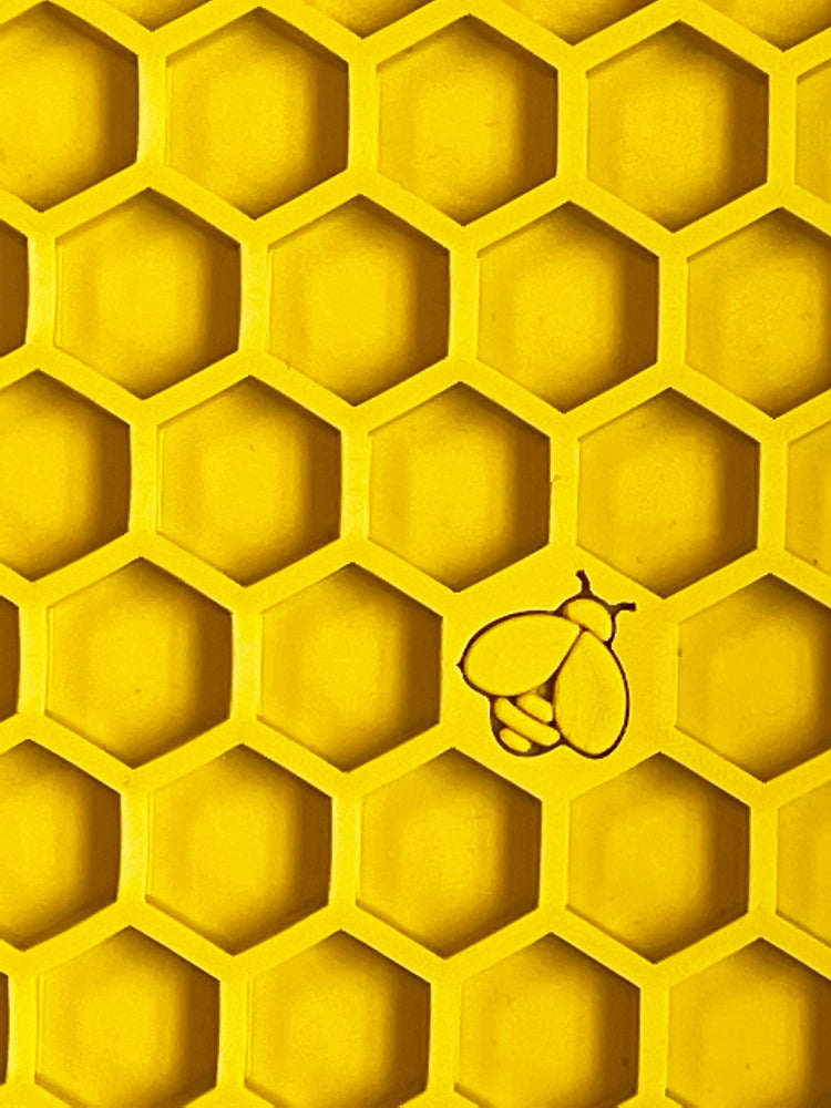 Honeycomb Emat Enrichment Lick Mat For Dogs And Cats Emat - gallery image 12