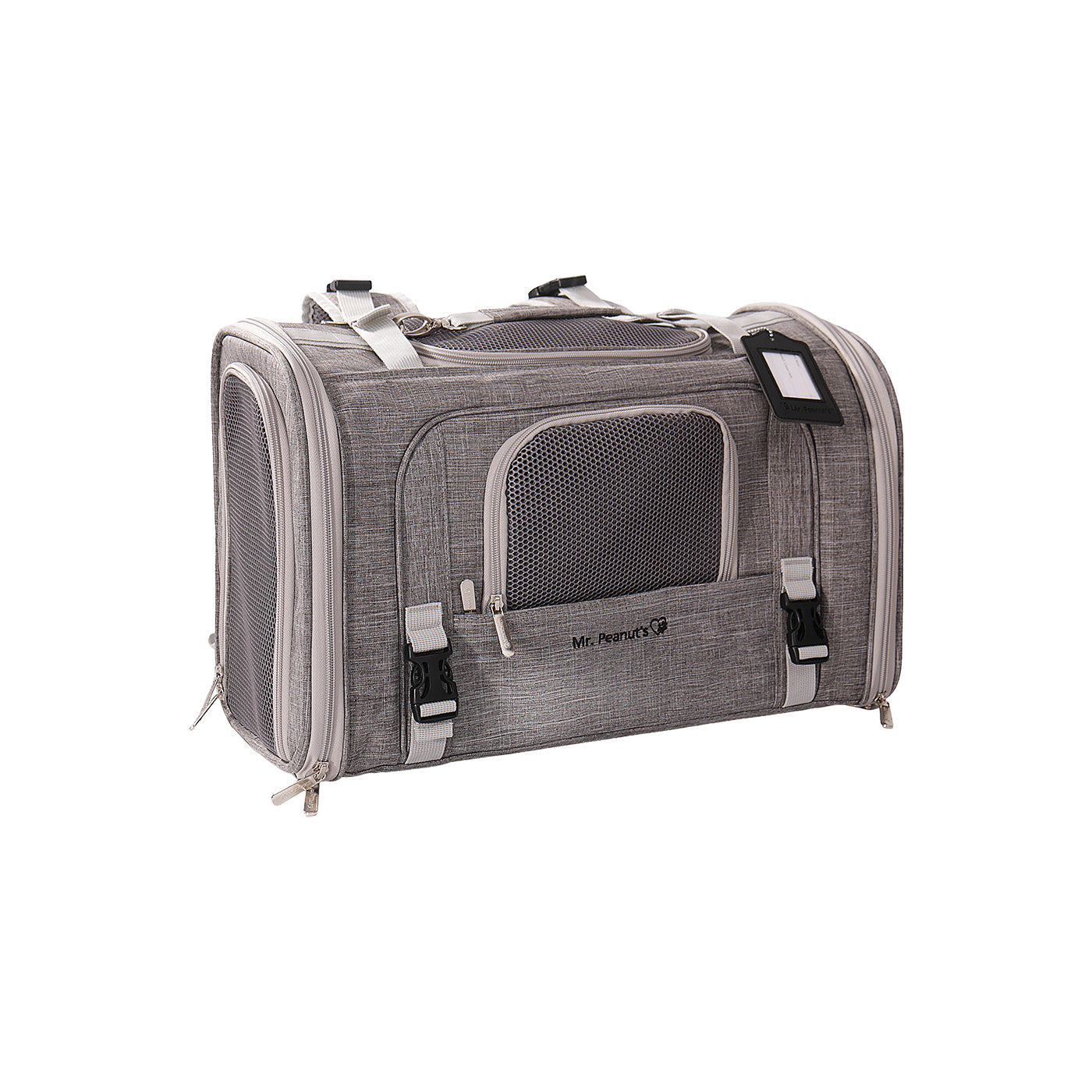 Mr. Peanut's Monterey Series Airline Compliant Horizontal Backpack Pet Carrier - gallery image 43