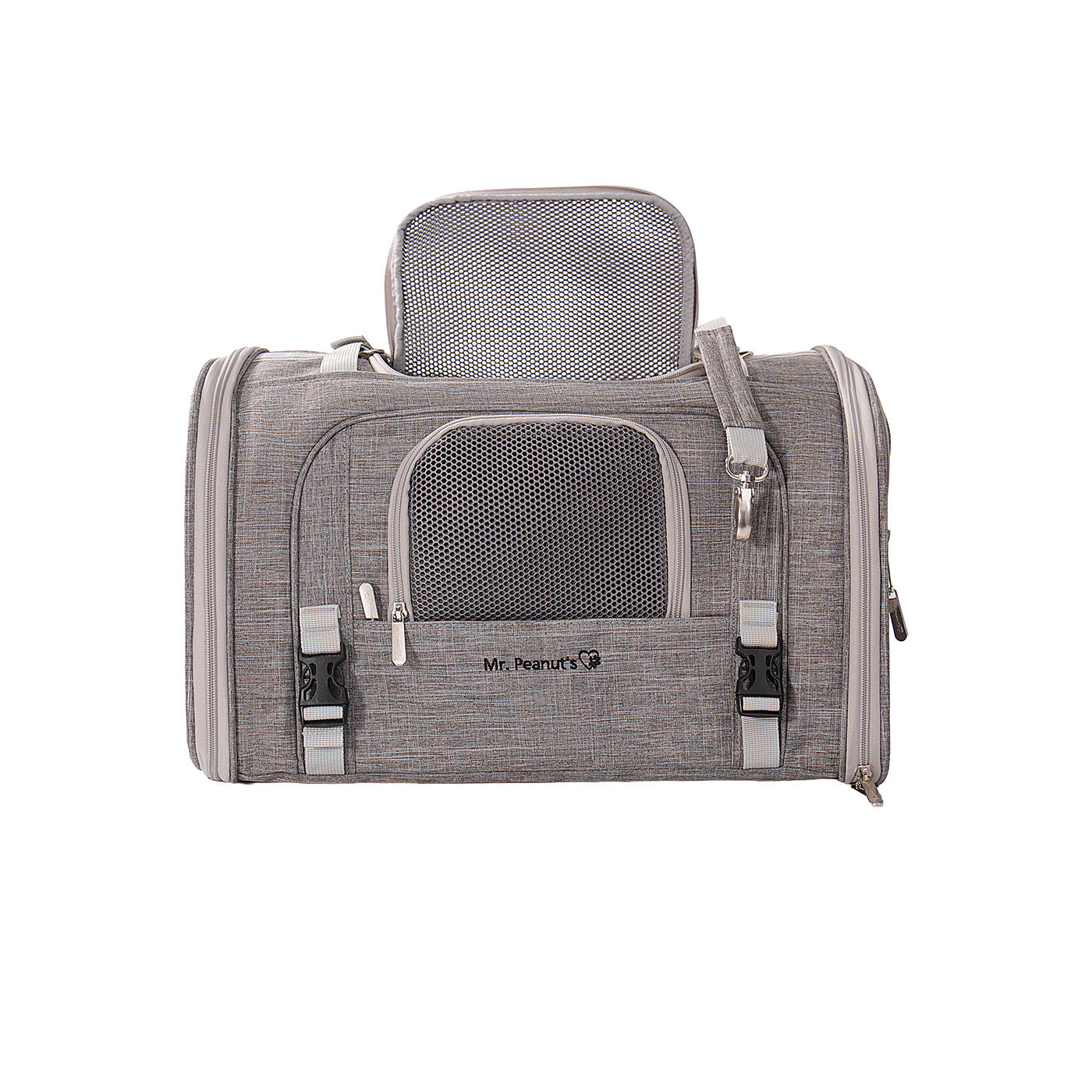 Mr. Peanut's Monterey Series Airline Compliant Horizontal Backpack Pet Carrier - gallery image 47