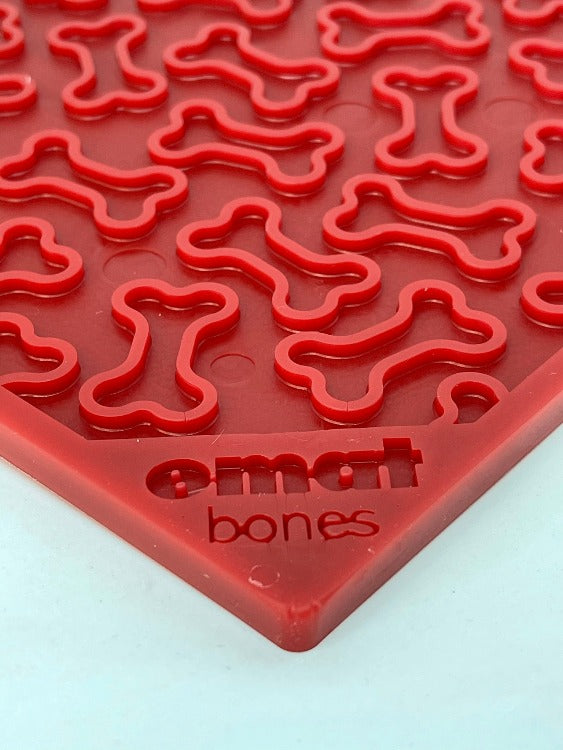 Bones Emat Enrichment Lick Mat For Dogs And Cats Emat Toy - gallery image 8