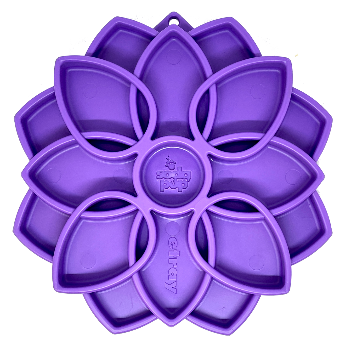 Mandala Etray Shallow Slow Feeder Dog Bowl For Enrichment - main product image