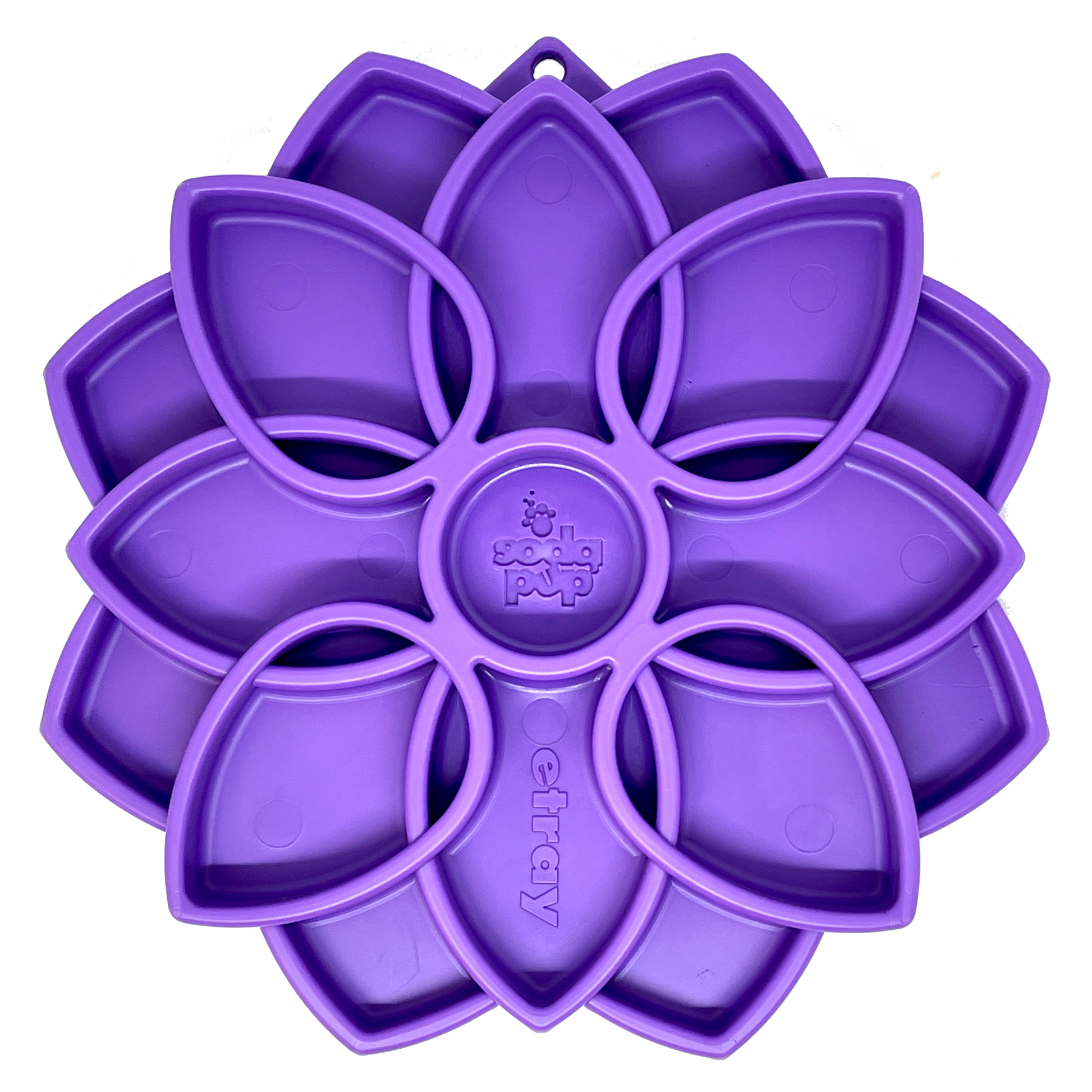 Mandala Etray Shallow Slow Feeder Dog Bowl For Enrichment - main product image