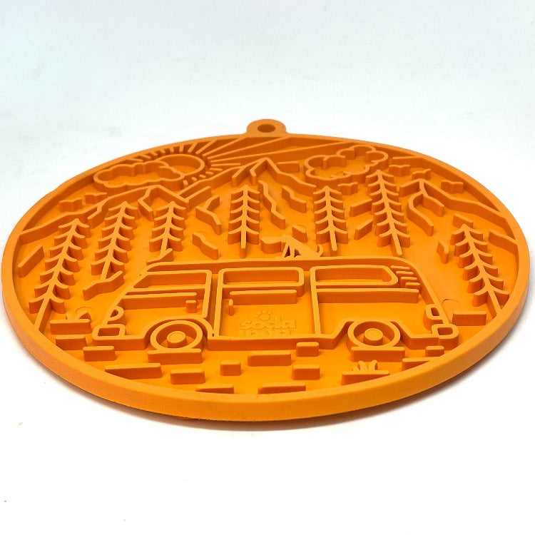 Camp Emat Enrichment Lick Mat For Dogs And Cats With Suction - gallery image 9