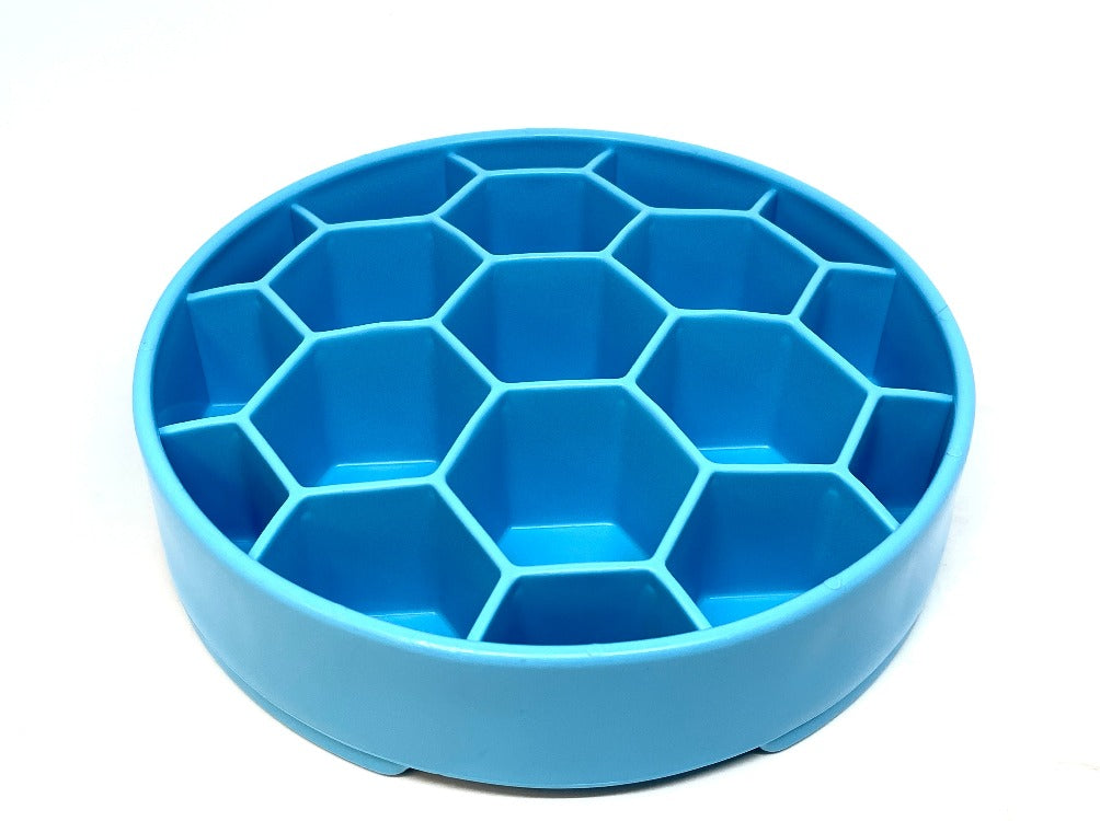 Honeycomb Ebowl Deep Slow Feeder Dog Bowl For Enrichment USA - gallery image 12