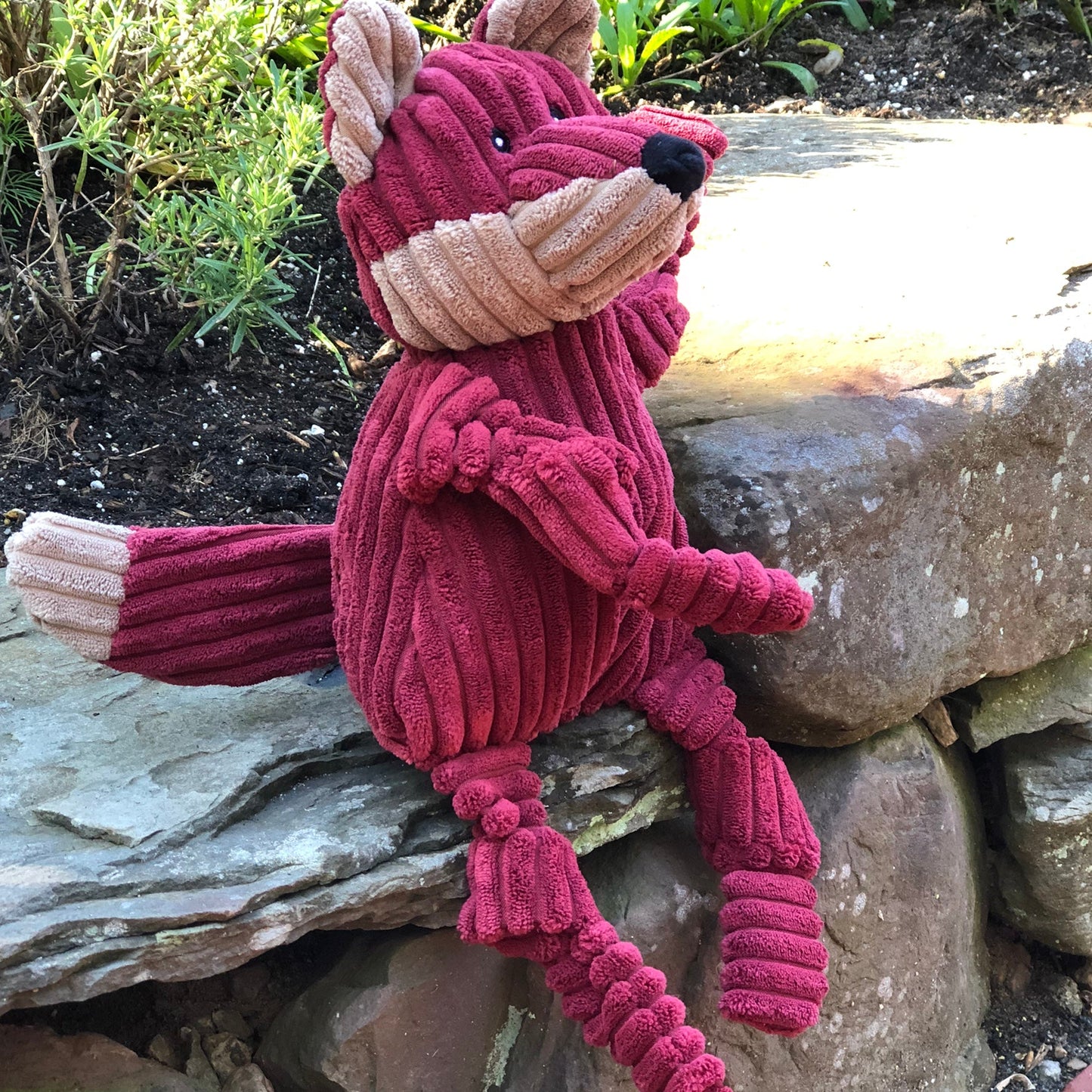 Dog Toy Sly Fox Knottie Plush Toy for Daily Use for Comfort main product image for dogs and cats