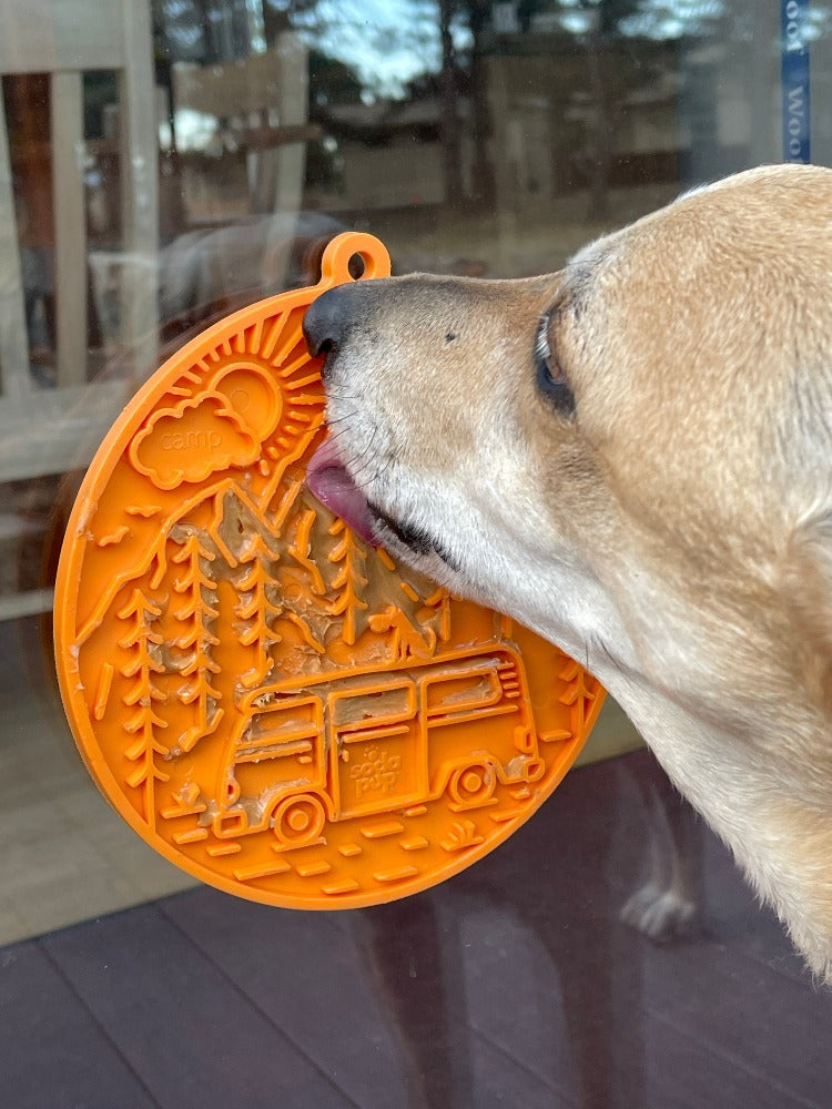 Camp Emat Enrichment Lick Mat For Dogs And Cats With Suction - gallery image 12