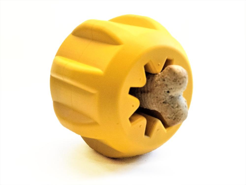 Gear Edispenser Durable Rubber Yak Chew Holder Treat Pocket - gallery image 9