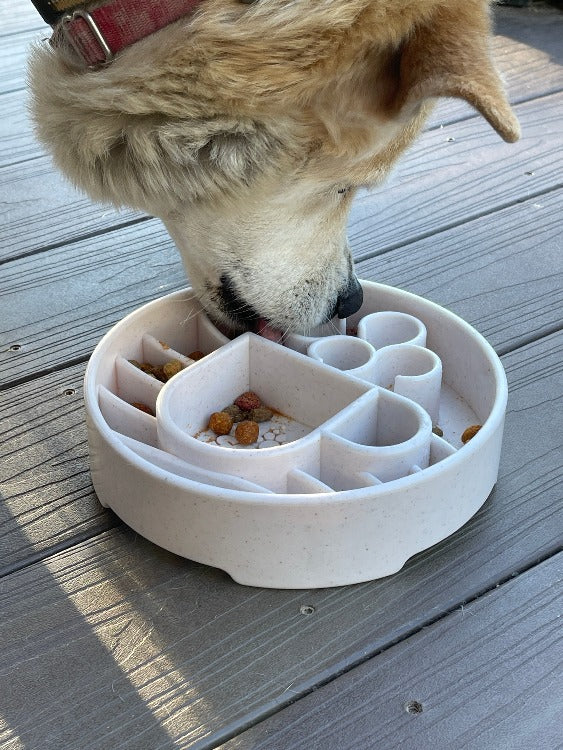 Java Ebowl Deep Slow Feeder Dog Bowl For Enrichment USA Made - gallery image 9