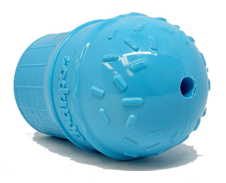 Ice Cream Cone Rubber Dog Chew Toy For Power Chewers USA Dog - gallery image 5