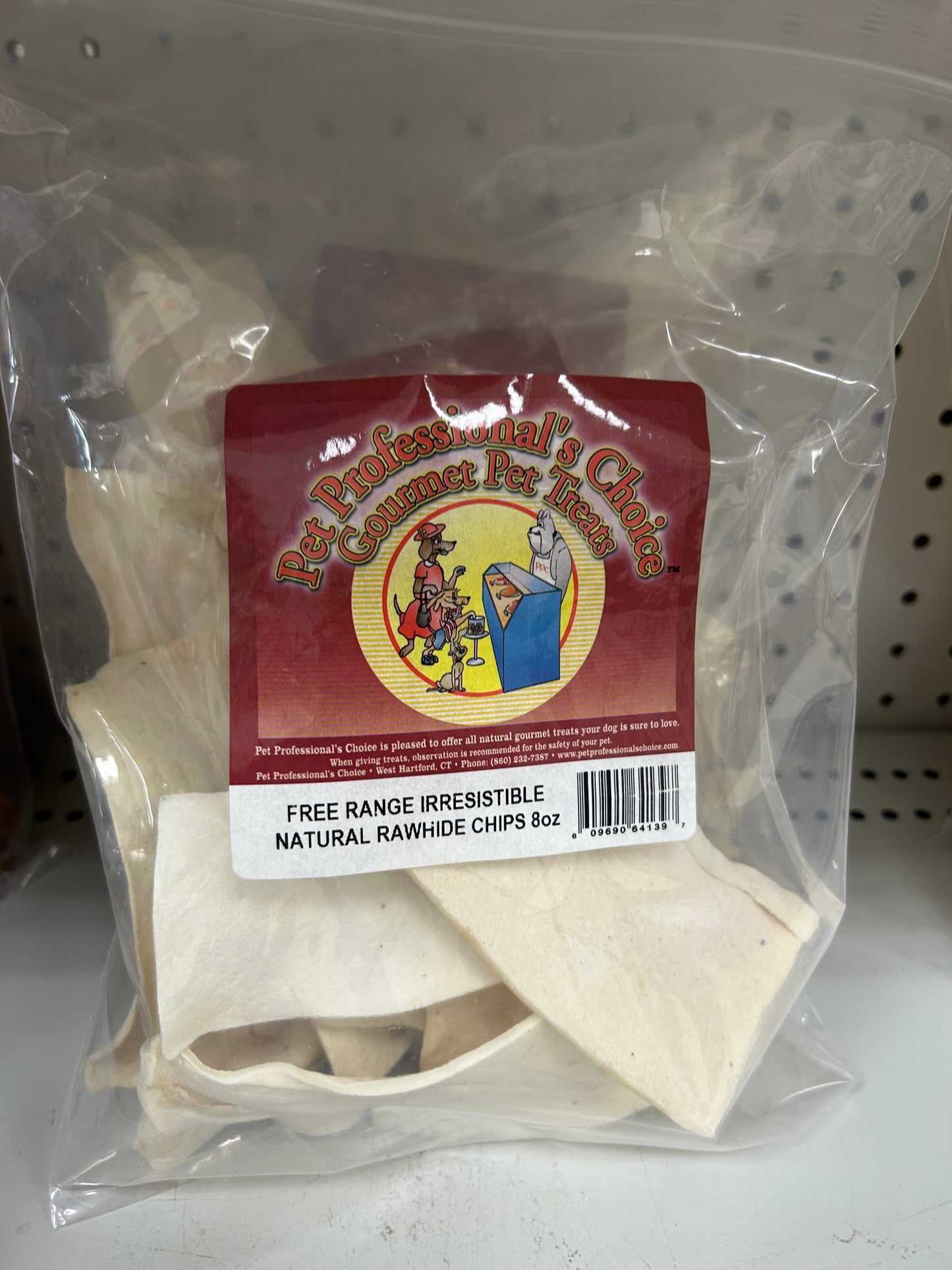 Pet Professionals Choice Free Range Natural Rawhide Chips - main product image