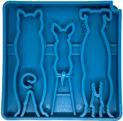 Waiting Dogs Etray Shallow Slow Feeder Bowl For Enrichment - main product image