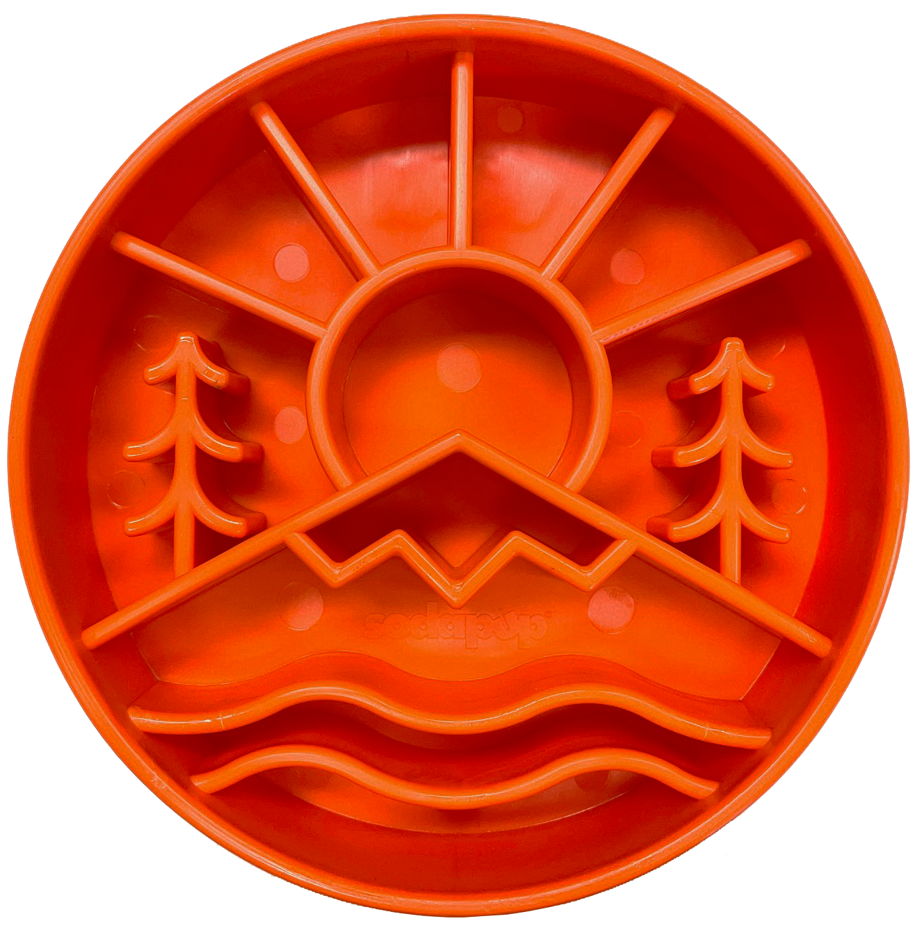 Great Outdoors Ebowl Slow Feeder Dog Bowl Enrichment USA Pet - lifestyle view