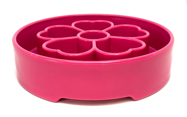Flower Ebowl Deep Slow Feeder Dog Bowl For Enrichment USA - gallery image for Pet Feeders & Bowls