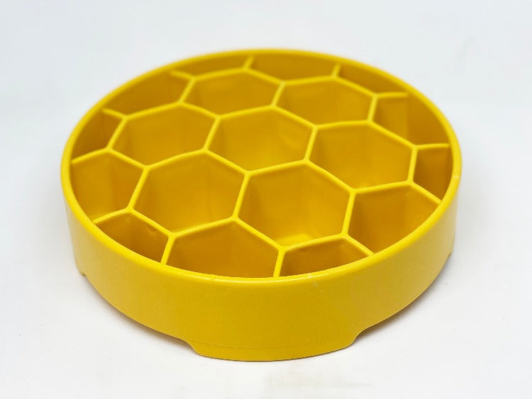 Honeycomb Ebowl Deep Slow Feeder Dog Bowl For Enrichment USA - gallery image 11