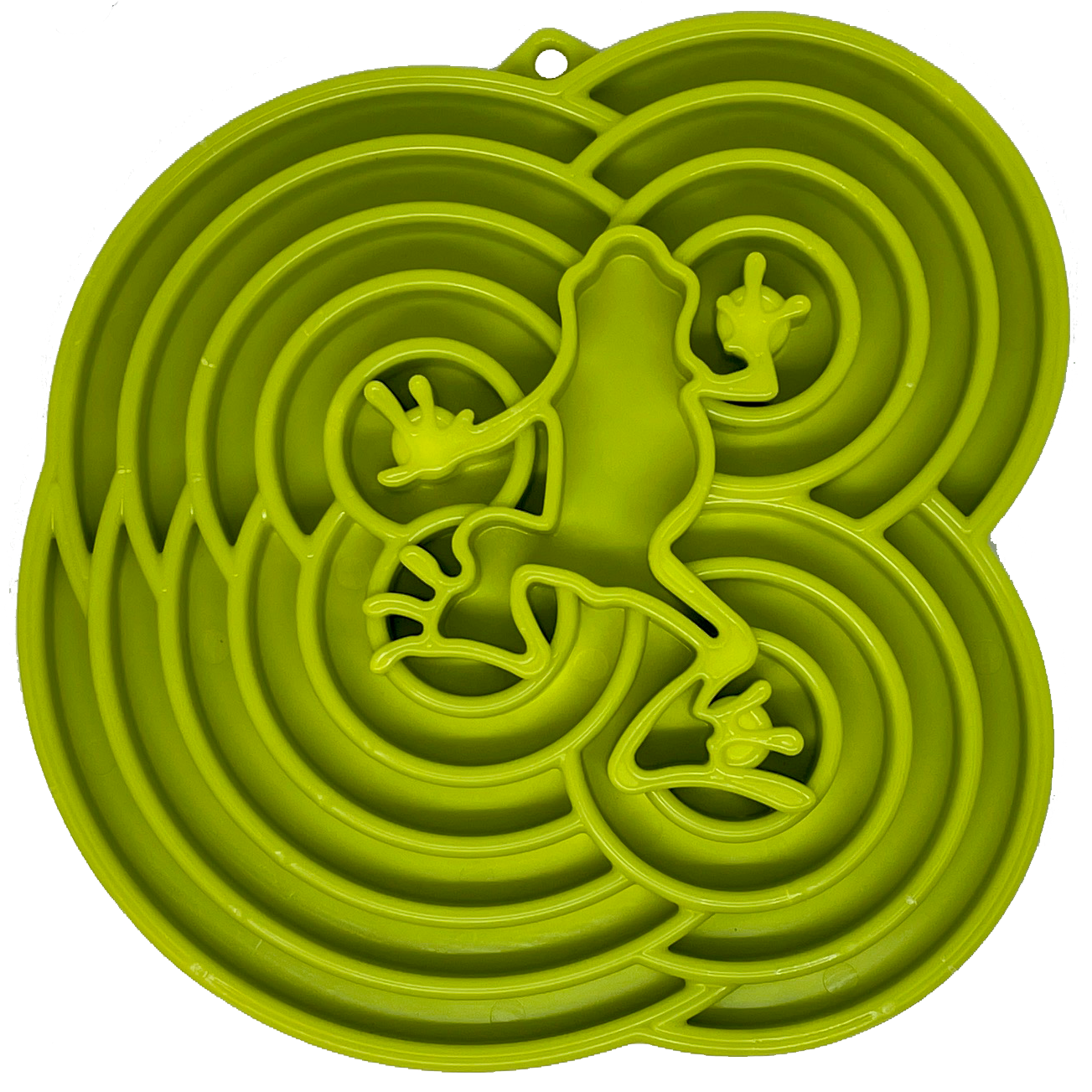 Water Frog Etray Shallow Slow Feeder Dog Bowl For Enrichment - main product image