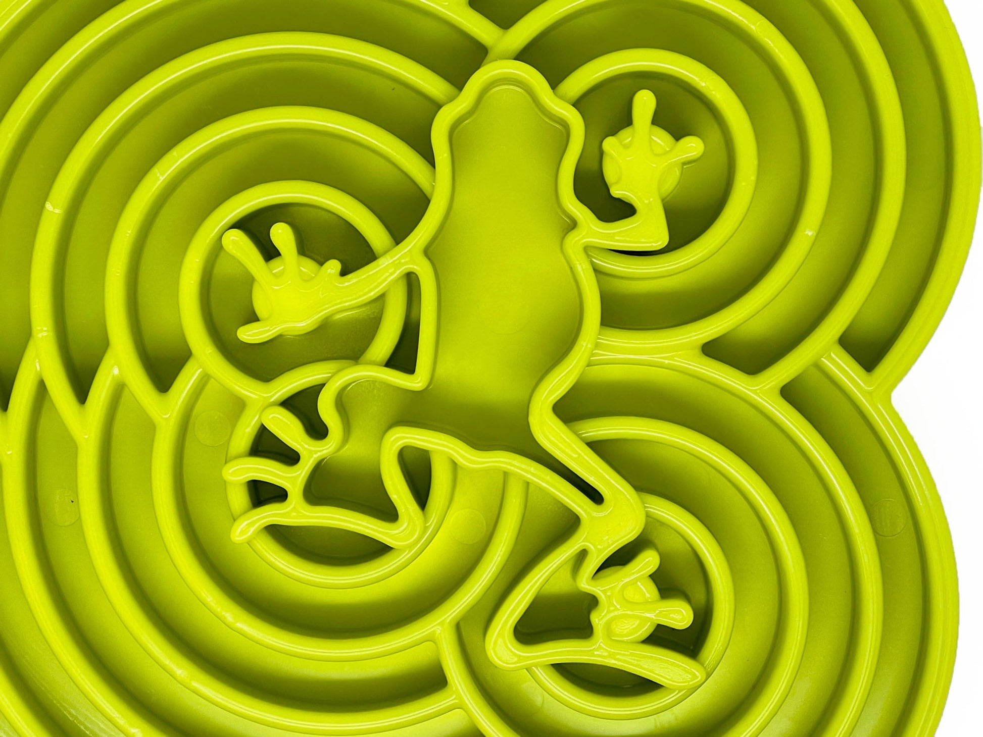 Water Frog Etray Shallow Slow Feeder Dog Bowl For Enrichment - gallery image 7