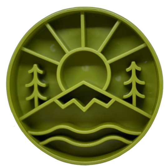 Great Outdoors Ebowl Slow Feeder Dog Bowl Enrichment USA Pet - main product image