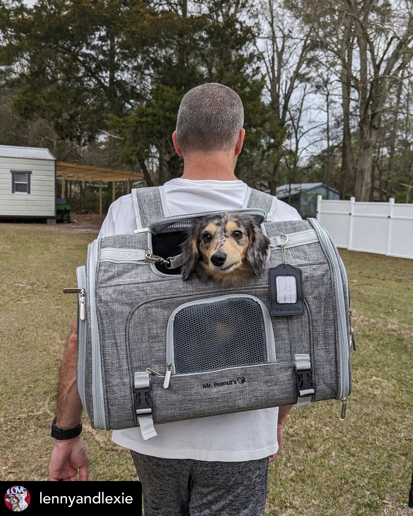 Mr. Peanut's Monterey Series Airline Compliant Horizontal Backpack Pet Carrier - gallery image 19