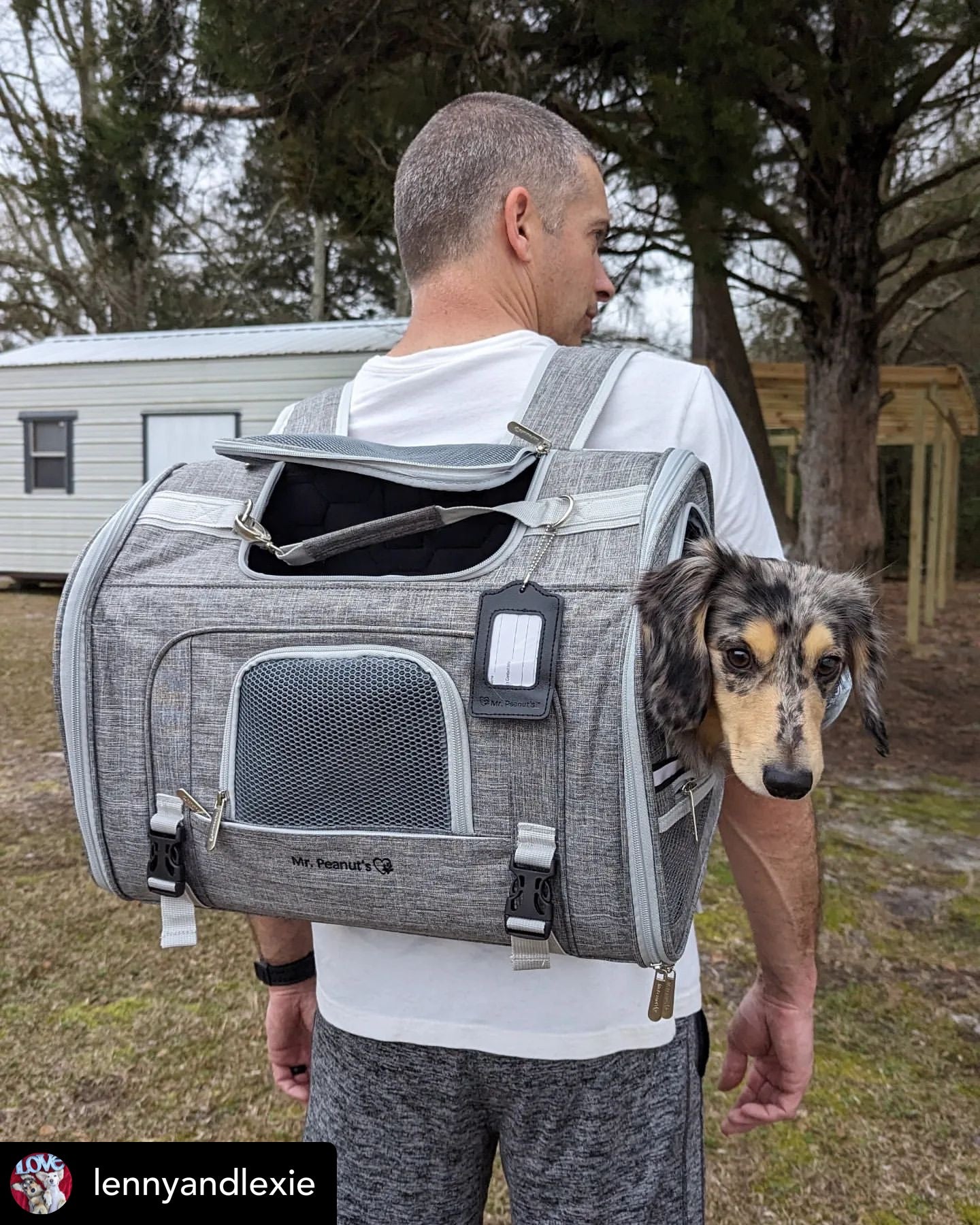 Mr. Peanut's Monterey Series Airline Compliant Horizontal Backpack Pet Carrier - gallery image 21