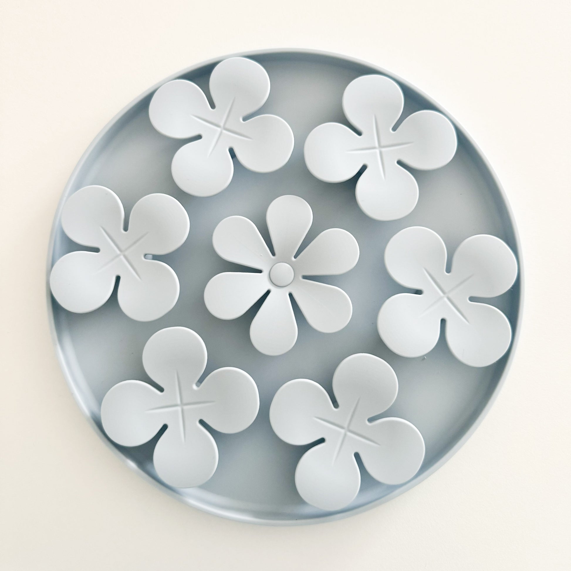 Snuffle Mat Flowers - close up view