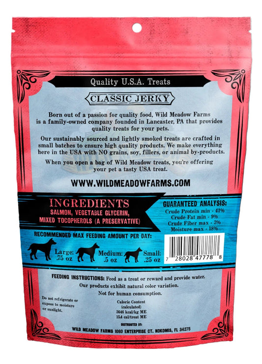 Dog Treats Premium Salmon Chews 3.5oz Training Rewards Premi - detail view