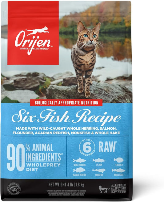 Orijen Six Fish Dry Cat Food Dry Cat Food Premium - main product image