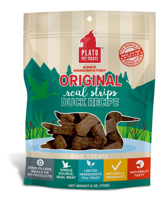 Dog Treats Premium Duck Chews 6oz Training Rewards Premium - main product image