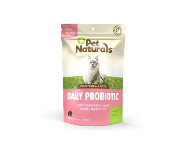 Pet Naturals Daily Probiotic for Cats (30 Count) (1.27oz) - main product image
