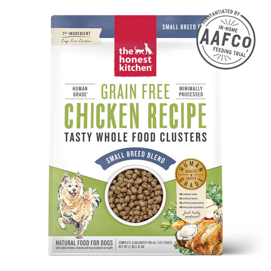 Honest Kitchen Clusters Small Breed Grain Free Chicken Dry - main product image