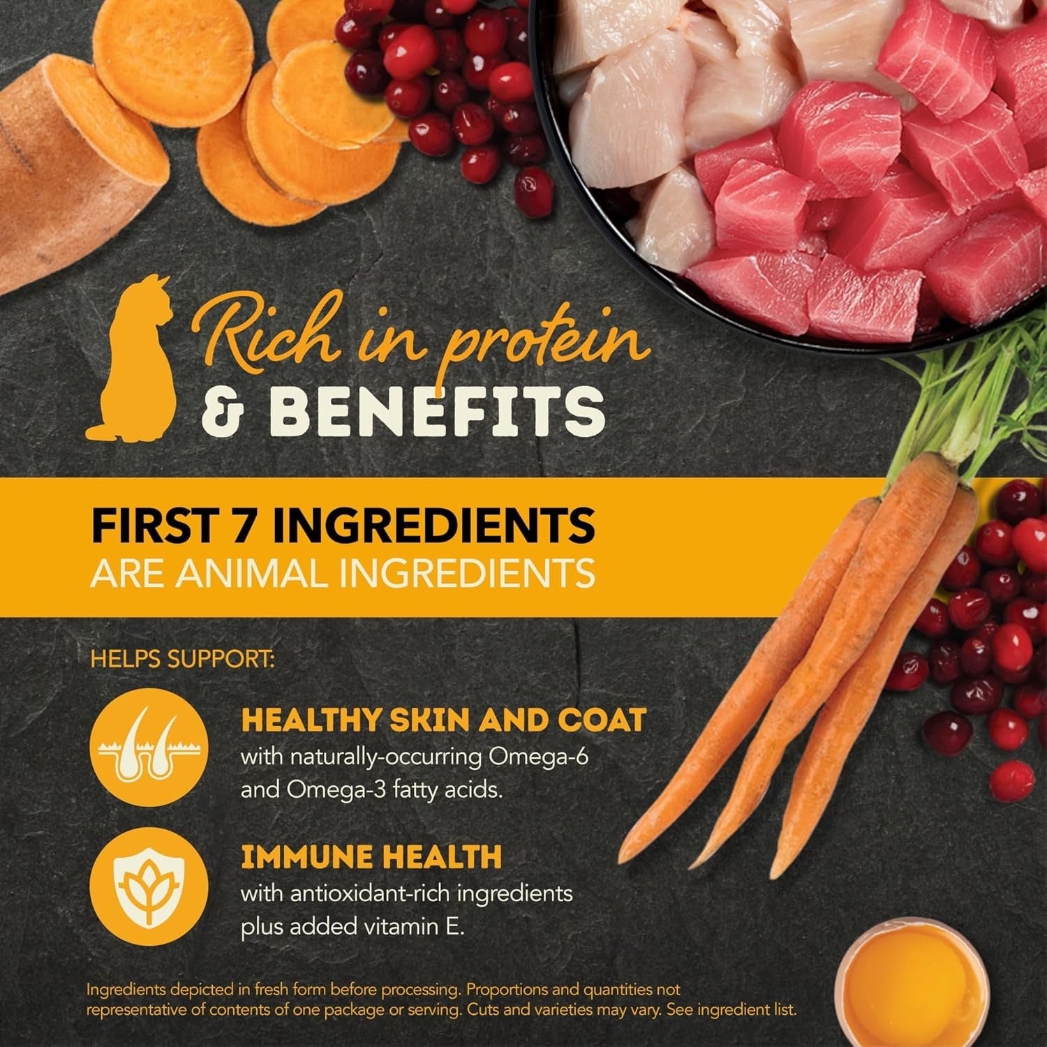 Cat Food Acana Grain Free Chunks in Broth Chicken & Tuna Wet - lifestyle view