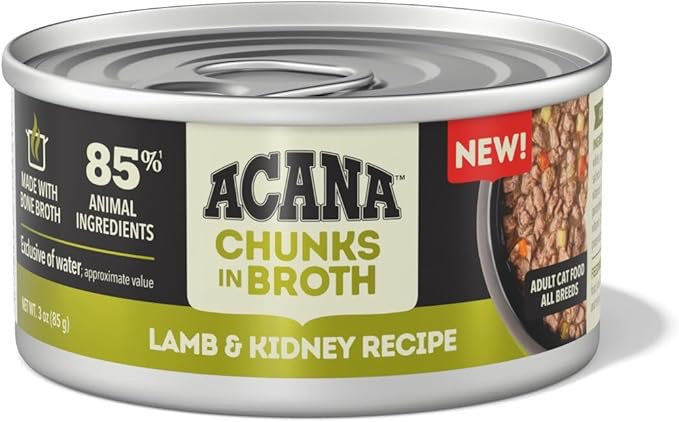 Cat Food Acana Grain Free Chunks in Broth Lamb & Kidney Wet - main product image