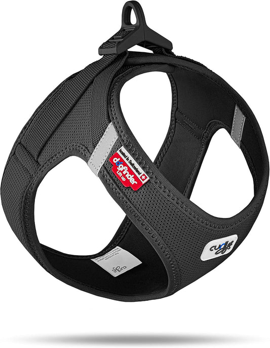 Curli Air Mesh Clasp Black Vest Harness Adjustable Dog Gear - main product image
