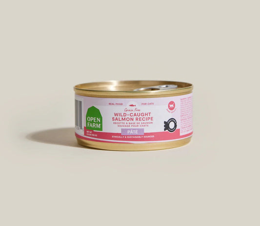 Open Farm Grain Free Wild Caught Salmon Pate For Cats 2 8Oz - main product image