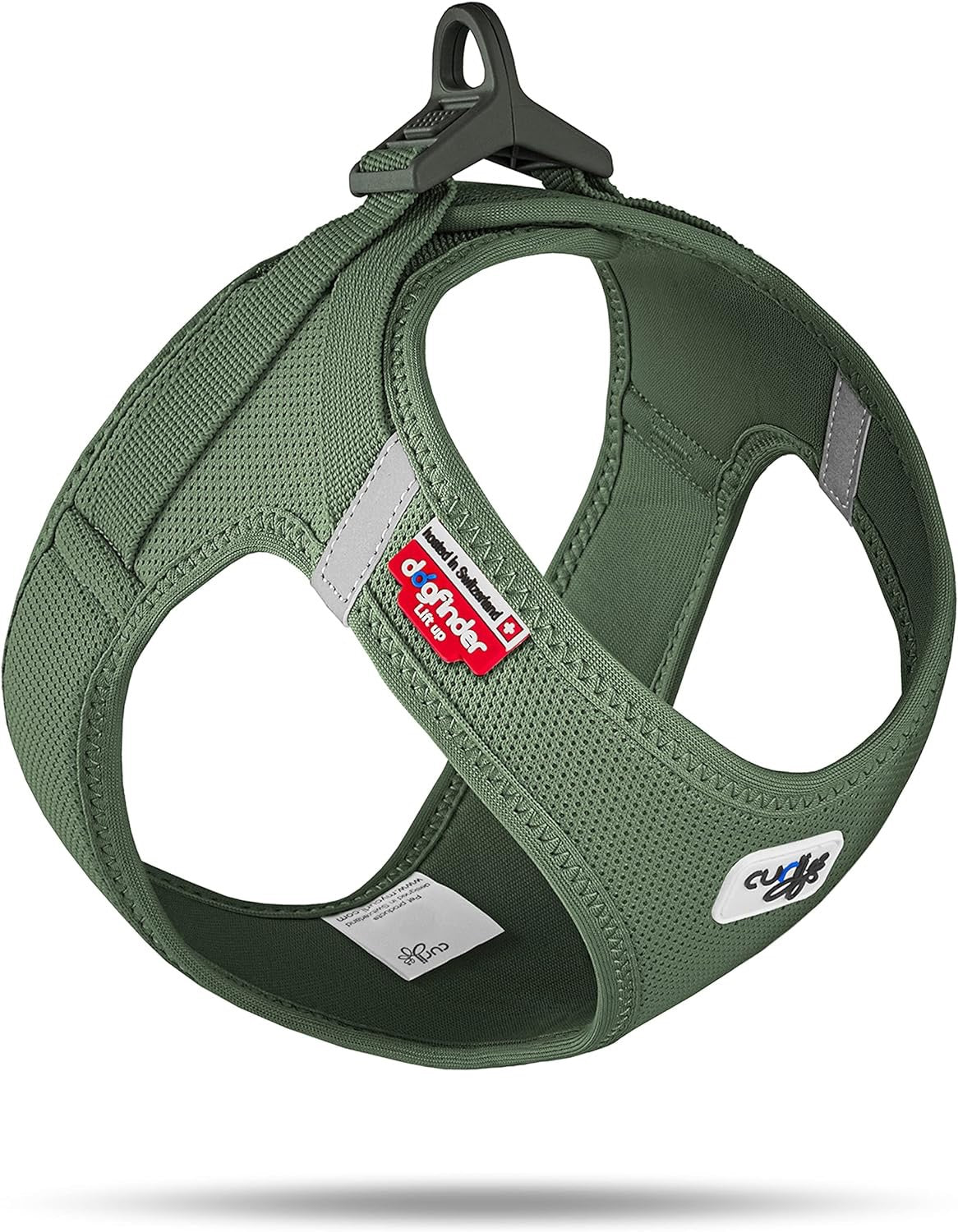 Curli Air Mesh Clasp Moss Vest Harness Adjustable Dog Gear - main product image