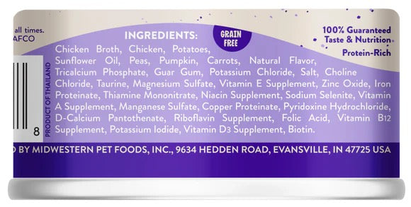 Earthborn Grain Free All Life Stages Chicken Fricatssee Wet - detail view