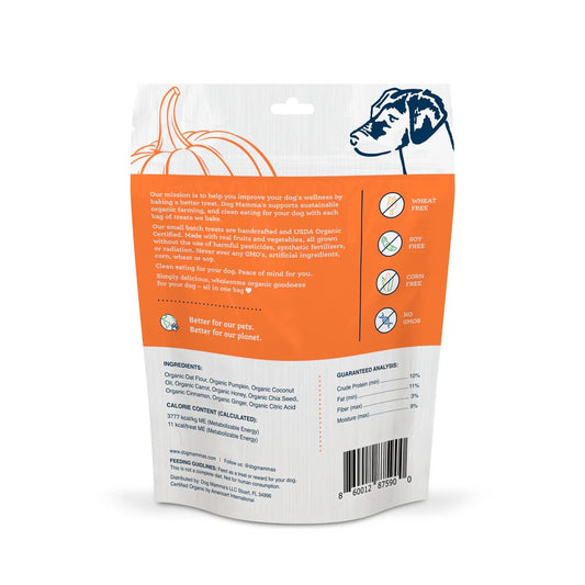 Dog Treats Premium Pumpkin Chews 6oz Training Rewards Premiu - detail view